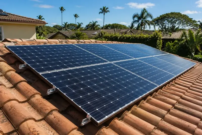 Installation de panneaux solaires à Bandol
